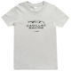 Youth Cadillac Racing Tee-Silver